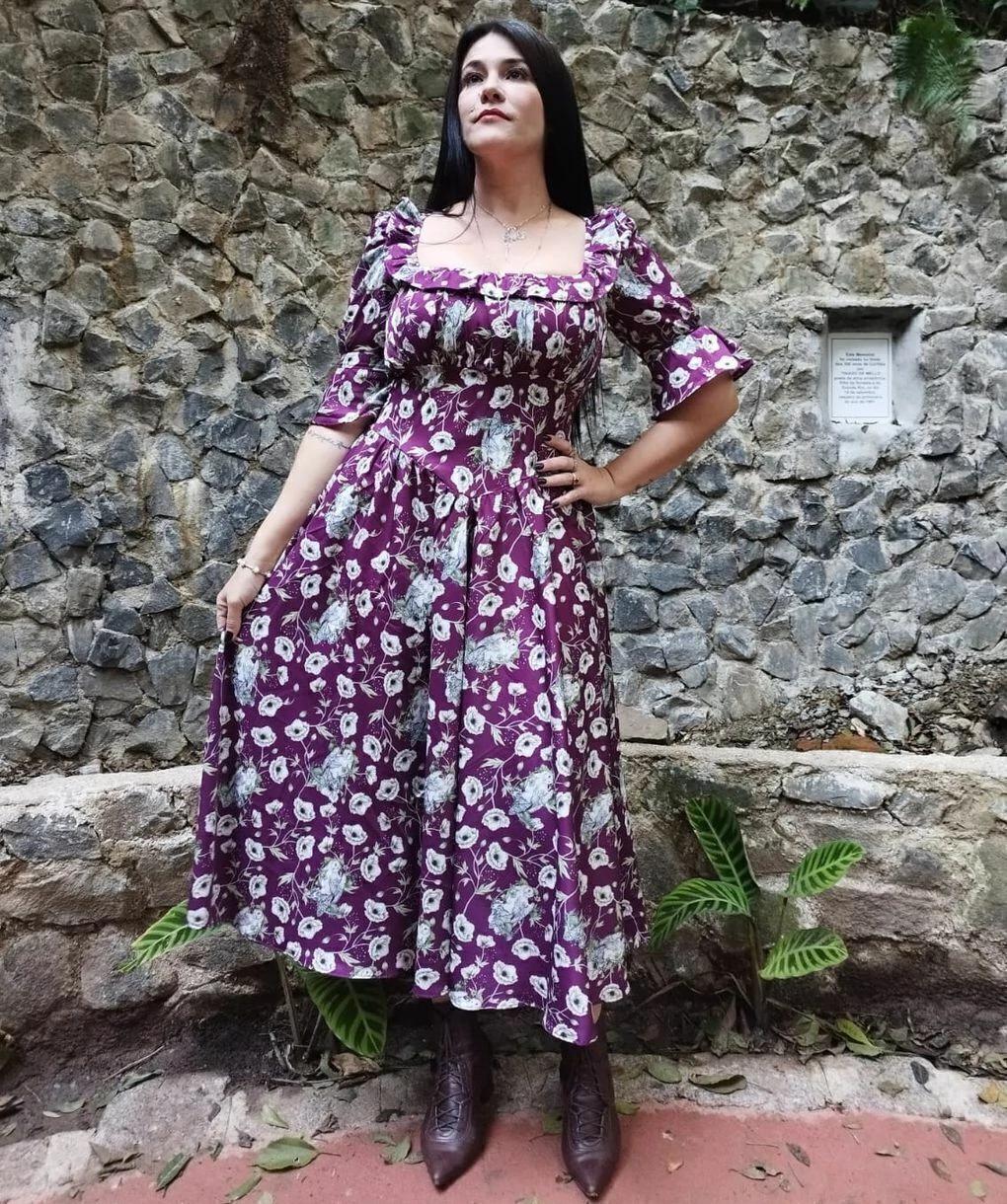 Vestido Encanto da Coruja