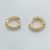 Argola Zircônia G - loja online