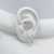 Argola Zircônia P - loja online