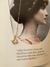 Colar planeta ouro - comprar online
