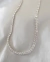 Choker riviera cristal b. prata