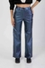 Pantalón Recto Engomado
