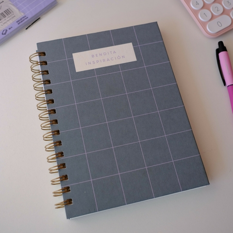 Cuaderno A5 liso Bendita Inspiracion - FERA