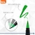 Marcadores Brush Pen Punta Pincel Colores Clasicos X6 - BRW - tienda online