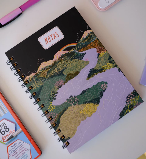 Cuaderno A5 Tapa Dura Paisaje - Fera