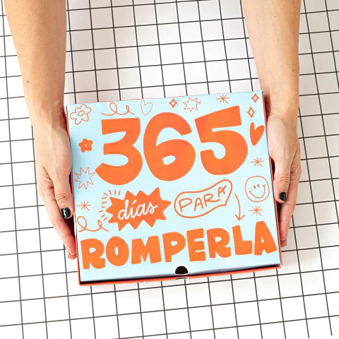 Caja Gift Box Vacía 365 Días Para Romperla