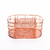 Organizador De Escritorio Metálico | Rose Gold 24-196 - comprar online