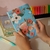 Cuaderno Soft Cover Flowers Lightblue T/D