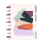 Planificador Perpetuo Discos Pinturas Abstractas | THE HAPPY PLANNER®