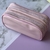Cartuchera Doble Cierre Rosa Pastel - Amor & Purpurina