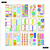 Imagen de Stickers Maestras Abstract Silkscreen Teacher | The Happy Planner