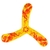 Bumerangue Tradicional Boomerang Adulto Infantil Praia Campo - Yoyo Brasil - ioio Brinquedos
