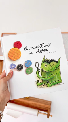 El monstruo de colores en internet