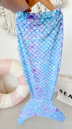 Conjunto Sirena (Cola + Top + Bombi) Rosa - comprar online