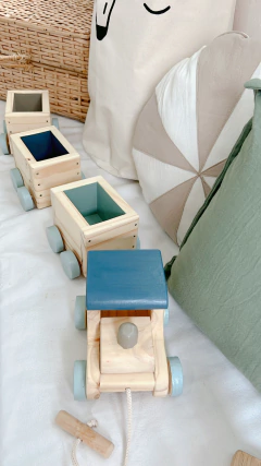 TREN DE CARGA XL - Azul