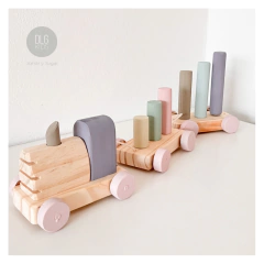 TREN DE PALITOS - Rosa - comprar online