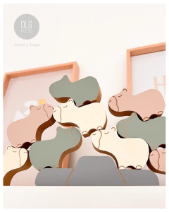 MINI EQUILIBRIO CAPIBARAS - comprar online