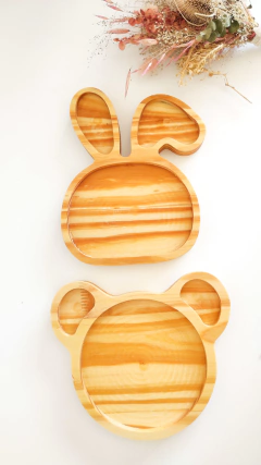 Platitos de madera en internet