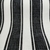 Gabardina raya lino negra