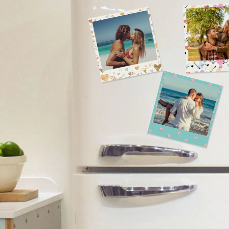 Pack 6 Imanes Polaroid Diseño