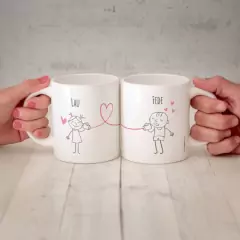 Pack 2 Tazas cerámicas en internet