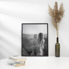 Foto Cuadro Varilla Fina 30x40 - Nino