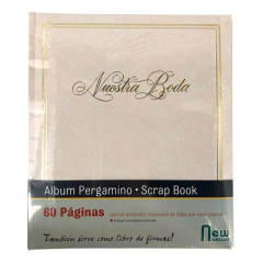 Pergamino Boda New álbum 60 páginas - comprar online