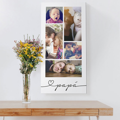 Collage PAPÁ 30x60 Vertical - comprar online