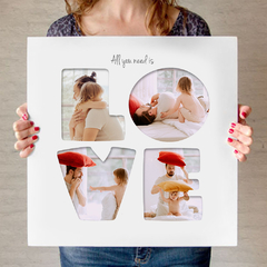 Collage LOVE 60x60 en internet
