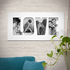 Collage LOVE 30x60 - comprar online