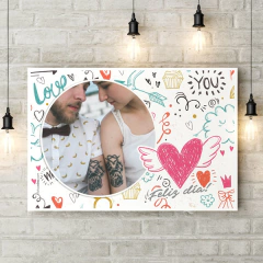 Foto con diseño 30x45