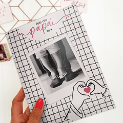 Mini Libro Premium 15x20 - 2 Hojas Papá