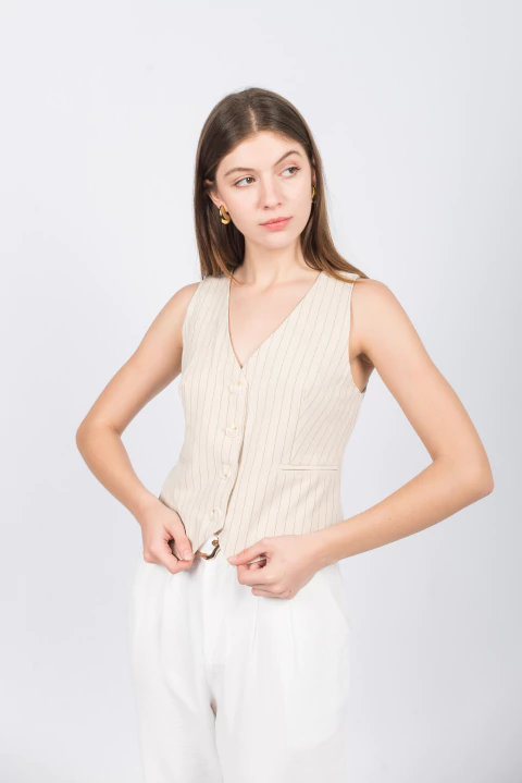 Chaleco Cok Rayas - comprar online