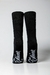 Meia Cano Alto ''Cry Now'' Preta - comprar online