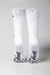 Meia Cano Alto ''Cry Now'' Branca - comprar online