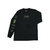 Camiseta Chronic Manga Longa "Marginal" Preta