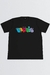 Camiseta Big Chronic “Bubbles” Preta (Plus Size)