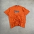 Camiseta Big Chronic “Fund" Laranja (Plus Size)