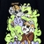 Camiseta T S Oversized “Troop'' Preta (Forma Maior) - loja online