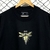 Camiseta Oversized Blunt Preta “Dragonfly” Tecido Premium Pesado - loja online