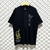Camiseta Oversized Blunt Preta “Storm” Tecido Premium Pesado