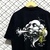 Camiseta Oversized Blunt Preta “Storm” Tecido Premium Pesado - comprar online