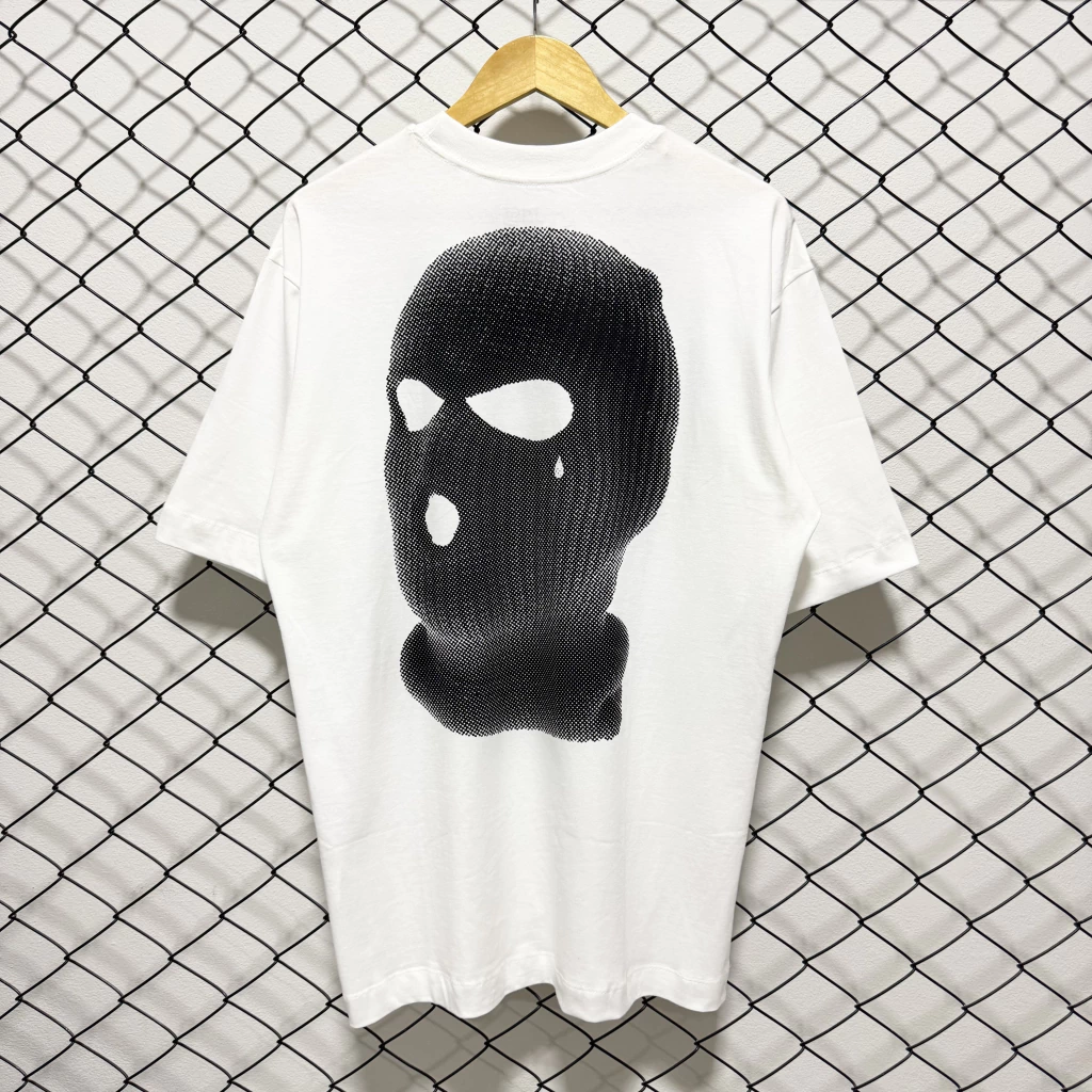 Camiseta T S Oversized ''Bad'' Branca (Forma Maior)