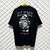 Camiseta Oversized Blunt Preta “Smurf” Tecido Premium Pesado