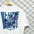 Camiseta Blunt “Turquoise” Branca - Vontz® / Loja Online Oficial