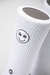 Meia Cano Alto ''Smile'' Branca - comprar online