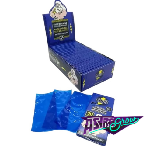 Papel Celulosa Zeus Azul x24