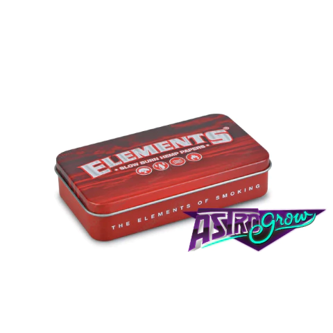 Elements Tin Case Red
