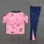Conjunto Abrigo Infantil e Adulto De Frio Paris PSG Rosa Estampado 24/25 - loja online