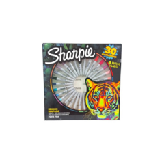 RULETA SHARPIE TIERRA X 30 COLORES